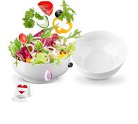 Urban Lifestyle Ramen Lot de 2 bols à soupe Shiro, en porcelaine, diamètre : 20 cm, blanc chaud, capacité de remplissage jusqu'à 1200 ml, pour ramen japonais, pâtes Pho, dessert à salades