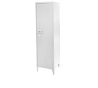 Urban Living Armoire Casier en Métal Industriel White - Blanc - L 38 X L 38 X H 137 Cm