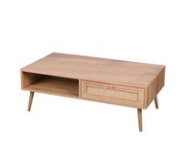 Urban Living "Bali Table Basse avec 1 TIROIR 110X59XH39CM
