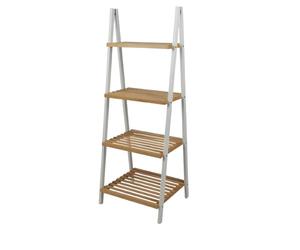 Urban Living Bambou & CO Etagere Pyramide 4 Niveaux 40X30XH109CM