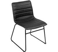 Urban Living - Chaise style moderne - Noir - Brooklyn Noir