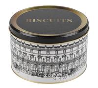 Urban Living Collection Versailles Boite A Biscuits Ronde Effet Vieilli Diam 17,5Cm X H11Cm