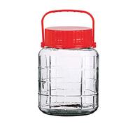 Urban Living Conservation - Bocal 2Ltr Avec Couvercle Et Anse Rouge