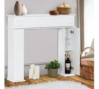 Urban living Contour DE CHEMINEE, Blanc, Normal