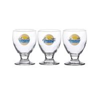 URBAN LIVING "DECOR PASTIS" VERRE A PASTIS X3 29CL, 8.5 cm x 12 cm
