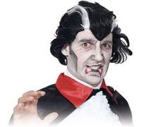 - Déguisement d'Halloween - Perruque homme Vampire - Noir et blanc