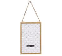 Urban living "GOLD HOME PORTE PHOTO CHAINETTE 10X15CM