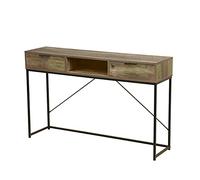 Urban Living "JOYA Console avec 2 TIROIRS 120X30XH75CM