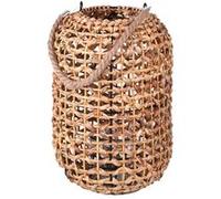 Urban Living - Lanterne ethnique en rotin Natural Living - H. 36 cm - Beige - Natural Living Beige G