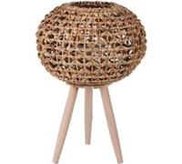 Urban Living - Lanterne sur pieds en rotin Natural Living - H. 66 cm - Beige - Natural Living Beige G