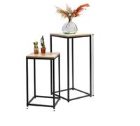 Urban Living"LOFT Set DE 2 SELLETTES 34X34XH74CM ET 30X30XH54CM