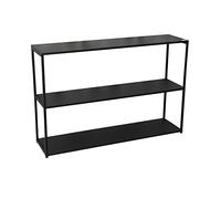 Urban Living "Madison ETAGERES 3 Niveaux en Metal Noir 120X30XH80CM