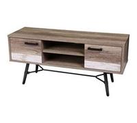 - Meuble de TV Brooklyn - 120 x H. 55 cm - Marron