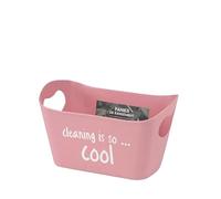 Urban Living PASHA PANIER DE RANGEMENT 23X15XH13CM GRIS FONCE/GRIS CLAIR/TAUPE/ROSE