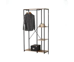 Urban Living PENDERIE, Noir/Bois, Normal