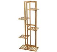 Urban Living - Porte plantes en bambou 5 niveaux - Marron Marron G