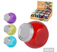 Urban Living Pot A Epices 200Ml 4 Couleurs Aléatoires Assorties Bleu/Rouge/Vert/Violet En Display