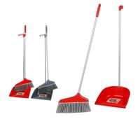 Urban living "Red Silver Pelle AEROPORT avec BALAYETTE 2 Couleurs Rouge ET Gris