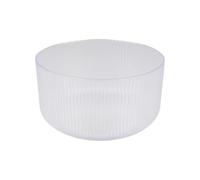 Urban Living SAMBA COUPELLE 1,5L EN PLASTIQUE DIAM 16,5CM X H9CM TRANSPARENT