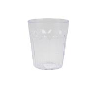Urban Living SAMBA VERRE EN PLASTIQUE 250ML DIAM 7,5CM X H8,8CM TRANSPARENT