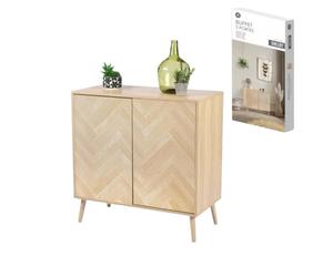 Urban Living "Shelby Buffet avec 2 Portes SYSTEME Push Pull 80X40XH81CM