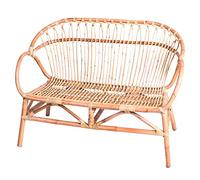 Urban Living SUNNYDAYS Le ROTIN - CANAPE 2 Places Indie 116X68XH83,5CM