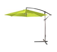 Sunnydays - Parasol déporté avec manivelle - Diam. 300 cm. - Vert Anis