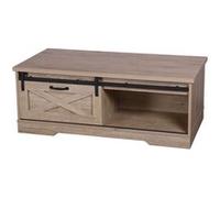 - Table basse New York 1 porte coulissante - Marron - New York