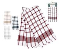 Urban Living TORCHON DE Cuisine X3PCS 4 Couleurs Assorties