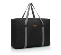 Urban London Sac de voyage pliable extra large, très résistant, résistant à l'eau, pour le transport, le déménagement, le chargement et le stockage, Noir/gris, 58,42 cm (23"), Sac de voyage pliable