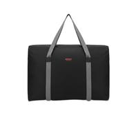 Urban London Sac de voyage pliable extra large, très résistant, résistant à l'eau, pour le transport, le déménagement, le chargement et le stockage, Noir/gris, 76,2 cm, Sac de voyage pliable extra