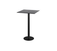 Urban mange debout avec piètement noir + plateau HPL 70x70 cm