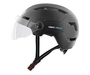 Urban MOOV - Casque de Protection LED Taille L - Noir