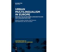 Urban Multilingualism In Europe