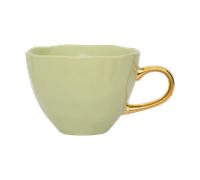 URBAN NATURE CULTURE Mug Good Morning Cappuccino 30 cl Pale green