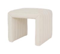 URBAN NATURE CULTURE Pouf Lyne 46x35x38 cm Off white