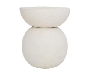 URBAN NATURE CULTURE Table d'appoint Umi Ø37x44 cm Off white