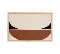 URBAN NATURE CULTURE Tableau Ocaso A 47x70 cm White-brown