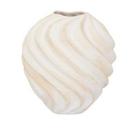 URBAN NATURE CULTURE Vase Ribbed Ø22 cm Brown