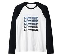 Urban New York Shirts, NYC Fashion, New York City Graphic Manche Raglan
