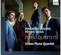 Urban Piano Quartet – Brahms / Vasks: Piano Quartets