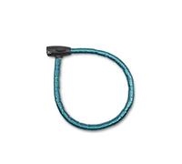 Urban Prime, Câble Antivol Blindé, Antivol pour Vélo, Moto, Trotinette, Cadenas à Clé, épaisseur 22mm, Bleu Sarcelle