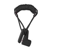 Urban Prime, Cadenas de Frein à Disqu, Antivol pour Vélos et Trotinettes, Résistant à l'eau, Noir