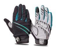 Urban Prime Long Gel-Padded Gloves Teal Green Winter Version Gants de Cyclisme d'hiver, Longs antidérapants, Rembourrage en Gel, écran Tactile, Octane Unisexe