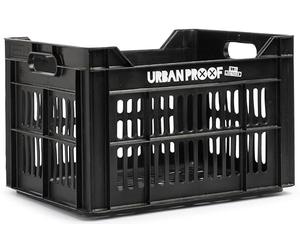 Urban Proof Recycled Bicycle Crate (Panier RECYCLÉ) 30L Mixte Adulte, Noir, Taille Unique