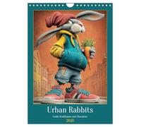 Urban Rabbits. Coole Stadthasen mit Charakter (Wandkalender 2026 DIN A4 hoch), CALVENDO Monatskalender: Stadthasen, die mit Witz, Stil und überraschend viel Persönlichkeit durch das Jahr hoppeln
