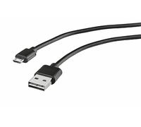 Urban Revolt by Trust 20367 Câble de Charge/synchronisation Micro USB Noir