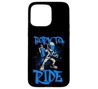 Urban Rider Graffiti Bleu Style BikeLife Coque pour iPhone 15 Pro Max