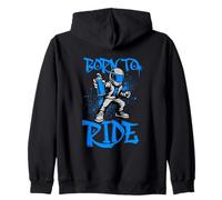 Urban Rider Graffiti Bleu Style BikeLife Sweat à Capuche