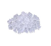 URBAN SHe° Lot de 50 paires / 100 fermoirs souples et souples en silicone pour boucles d'oreilles